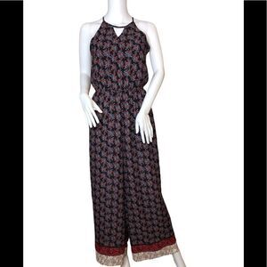 Miami Jumpsuit Romper Small Sleeveless Lined